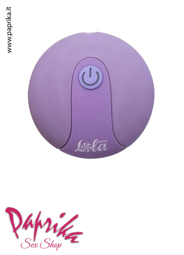 Ovulo Vibrante Sottile 8 cm Ø 30 Silicone Telecomandato 10 Velocità