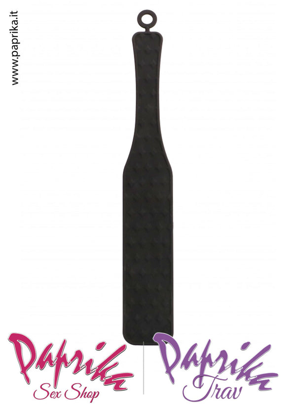 Paddle Sculacciatore Sadomaso Double Face Liscio Rombi Sporgenti Silicone