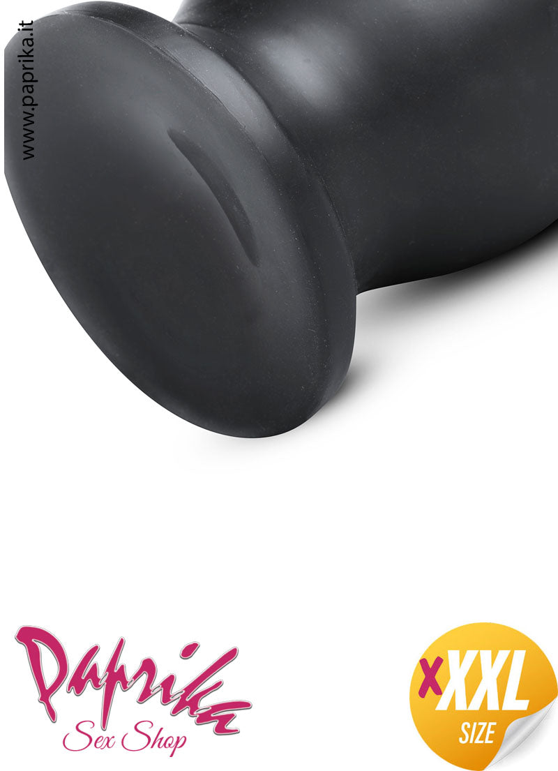 Plug Anale XXXXL Ø 95 Lungo 25 cm Unisex Pvc Morbido Ventosa