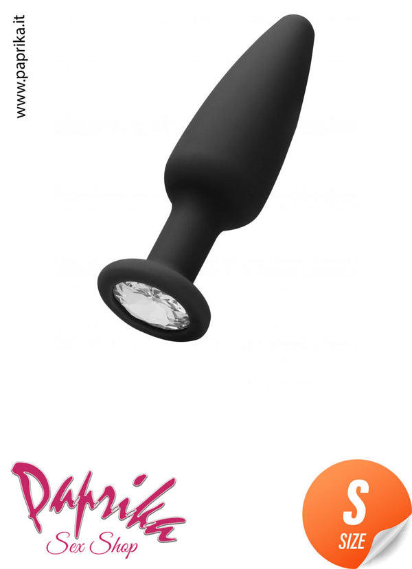 Plug Anale Gioiello Unisex Small 10 cm Ø 29 Silicone Non Vibrante