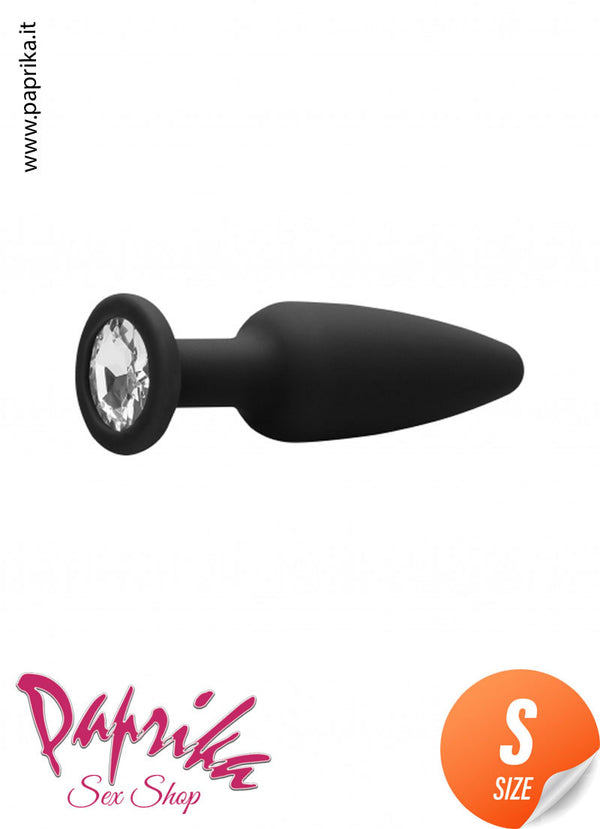 Plug Anale Gioiello Unisex Small 10 cm Ø 29 Silicone Non Vibrante