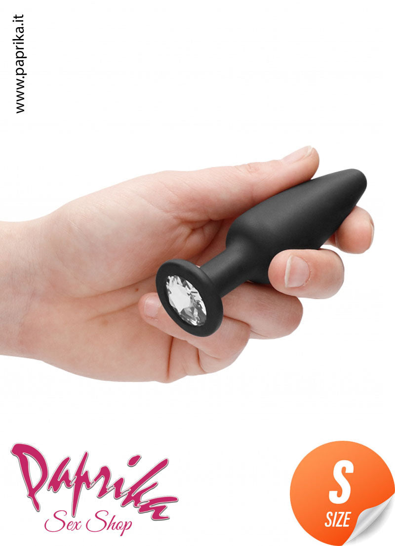 Plug Anale Gioiello Unisex Small 10 cm Ø 29 Silicone Non Vibrante