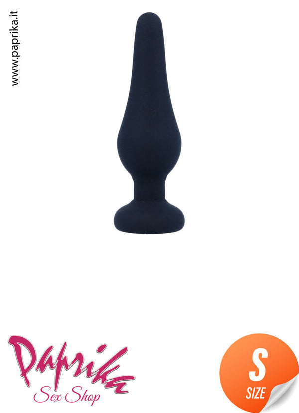 Plug Anale Unisex Silicone Morbido Base Rotonda 3 Misure