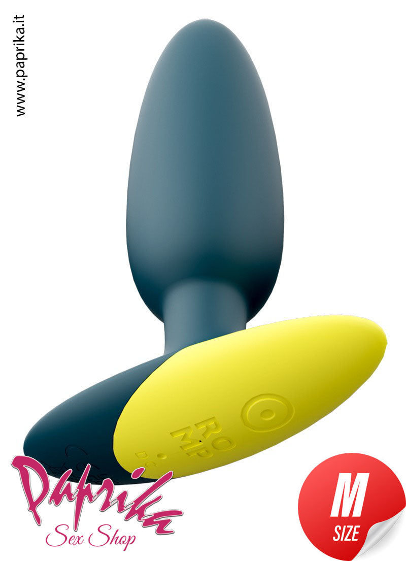 Plug Anale Medium 10 cm Ø 30 Unisex Silicone Vibrante 10 Velocità