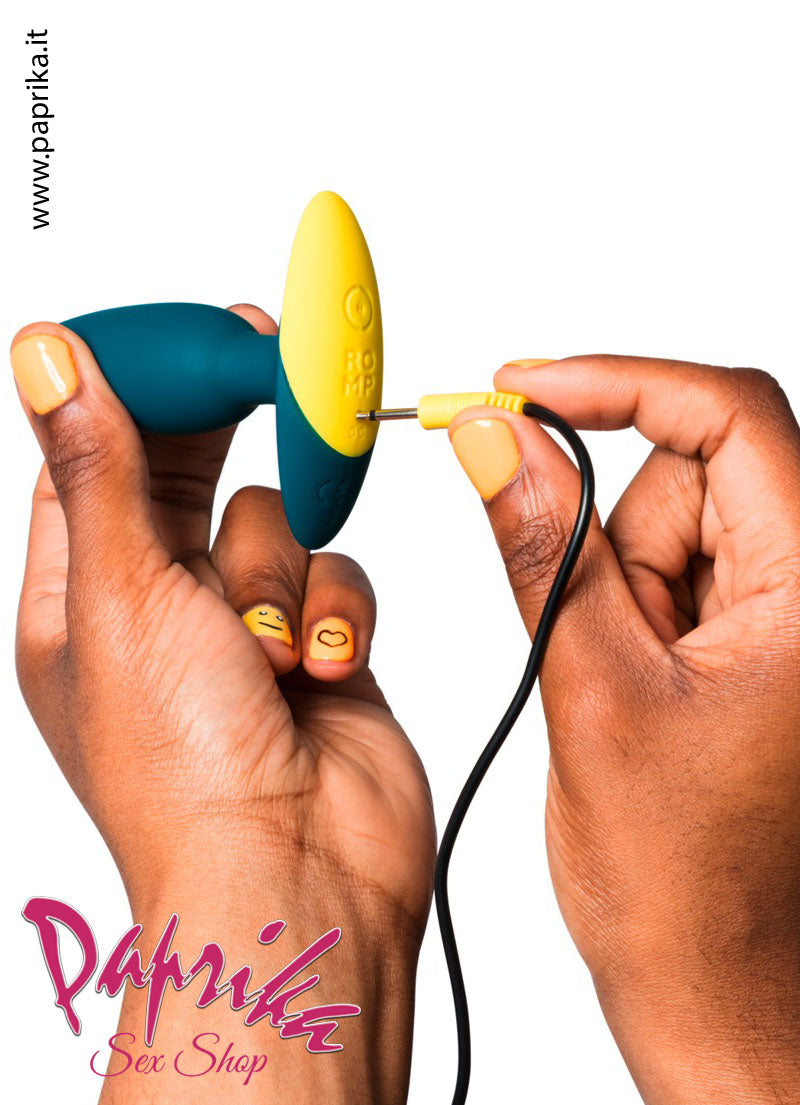 Plug Anale Medium 10 cm Ø 30 Unisex Silicone Vibrante 10 Velocità