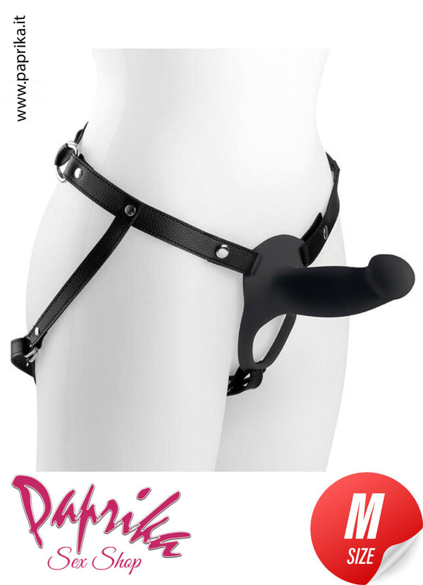 Strap-On Maschile Protesi Vuota Non Vibrante 14 cm Ø Interno 35