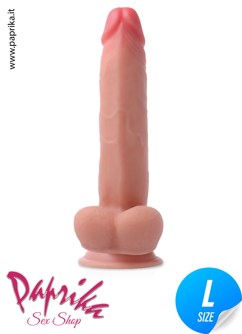 Strap-On Indossabile Fallo Silicone 23 cm Ø 38 Non Vibrante