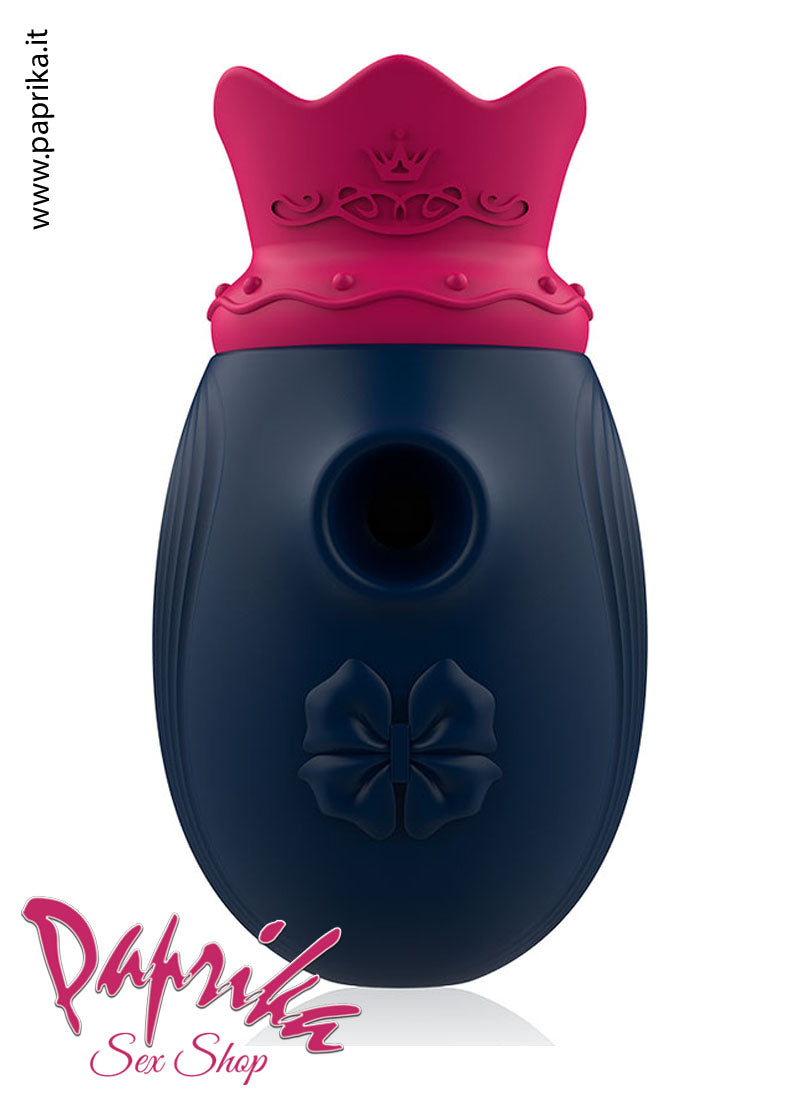 Succhia Clitoride e Lingua Stimolante Silicone 10 + 10 Velocità
