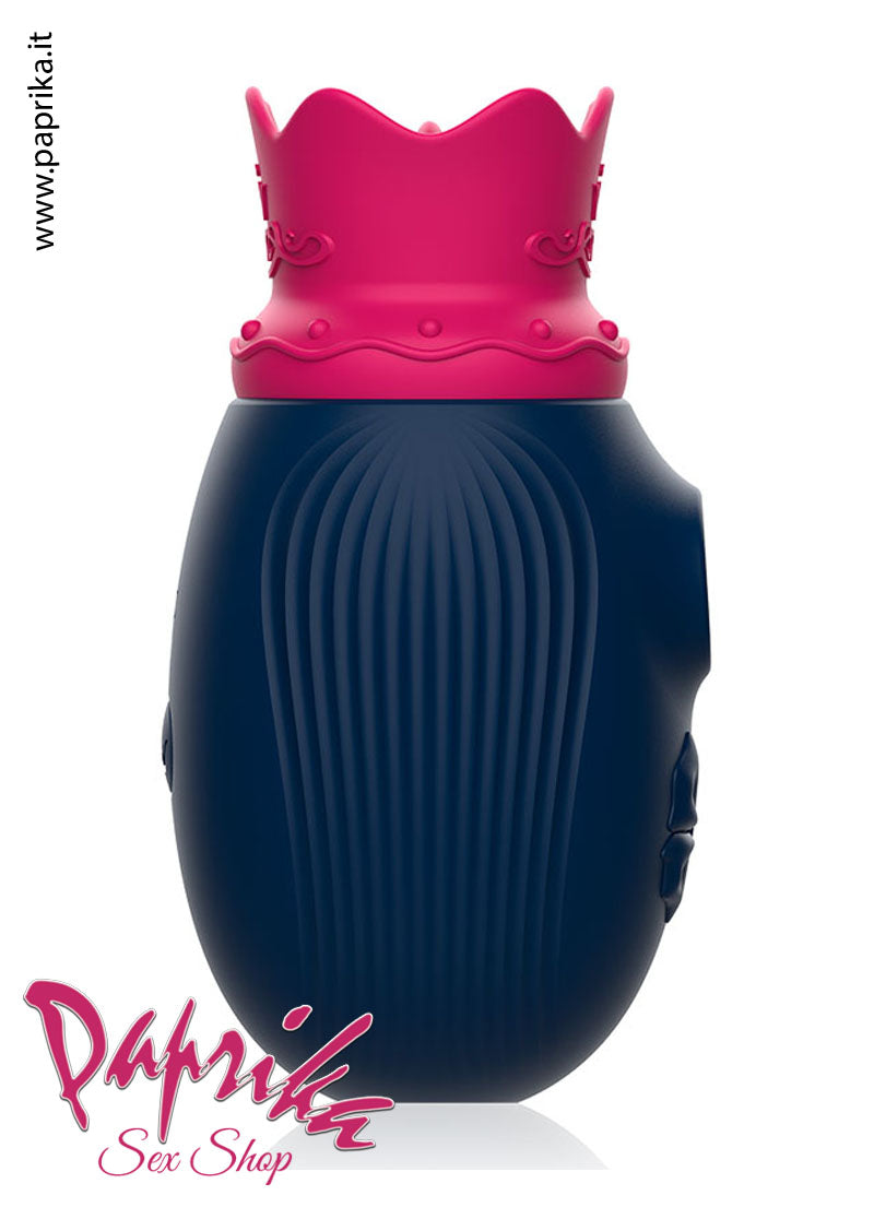 Succhia Clitoride e Lingua Stimolante Silicone 10 + 10 Velocità