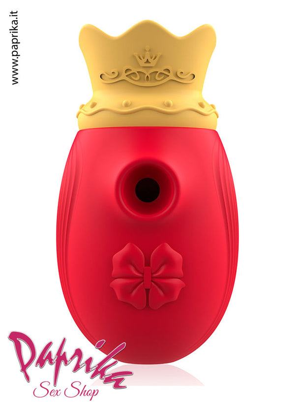 Succhia Clitoride e Lingua Stimolante Silicone 10 + 10 Velocità