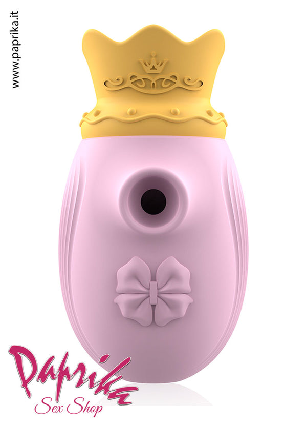Succhia Clitoride e Lingua Stimolante Silicone 10 + 10 Velocità