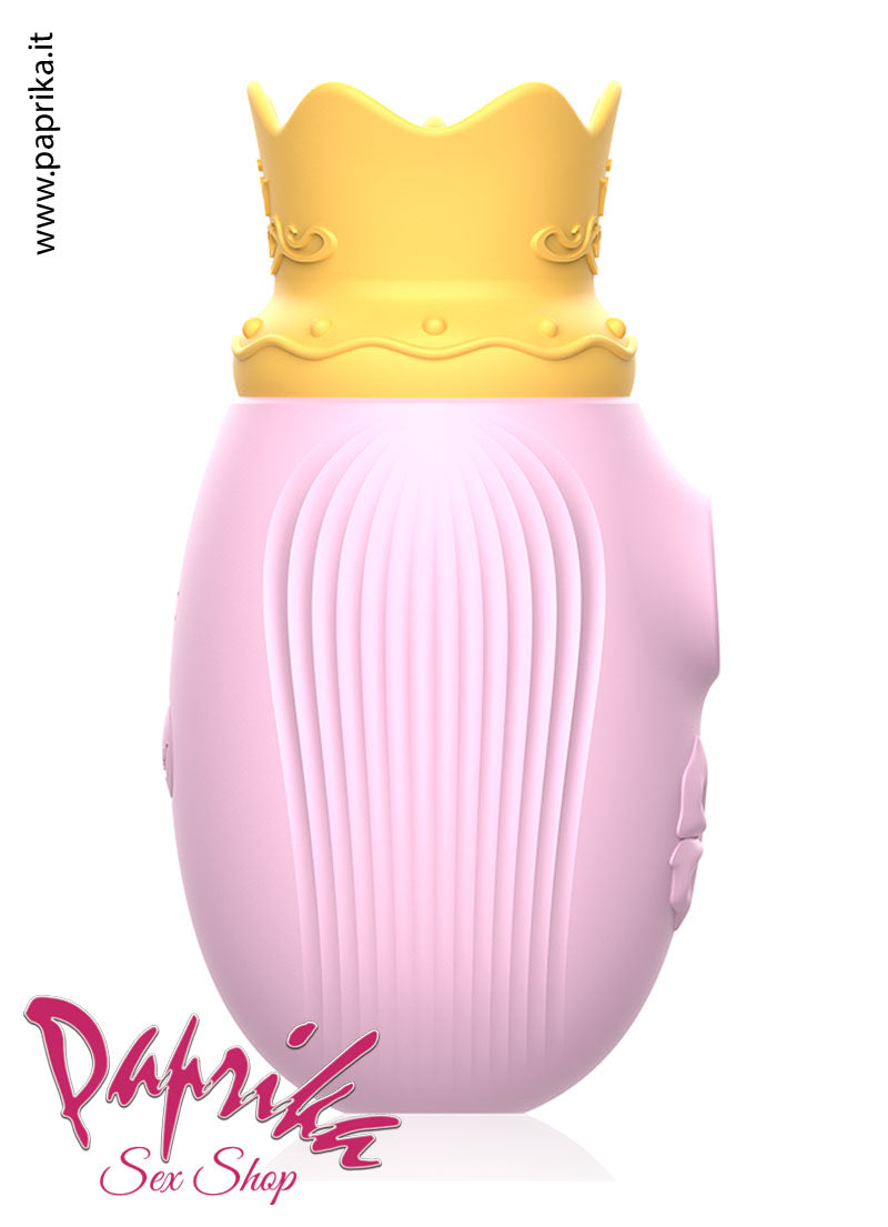 Succhia Clitoride e Lingua Stimolante Silicone 10 + 10 Velocità