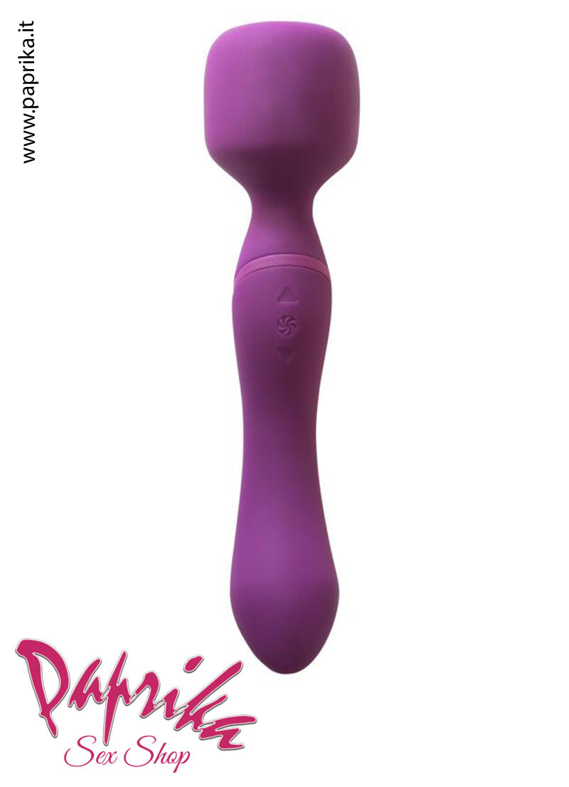 Vibratore Riscaldato & Magic Wand 22 cm Ø 38 Silicone 10 Velocità