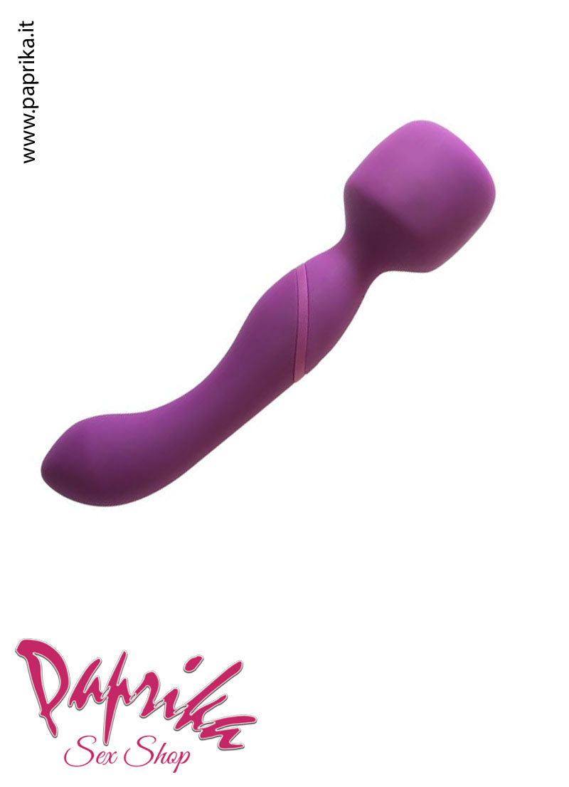 Vibratore Riscaldato & Magic Wand 22 cm Ø 38 Silicone 10 Velocità