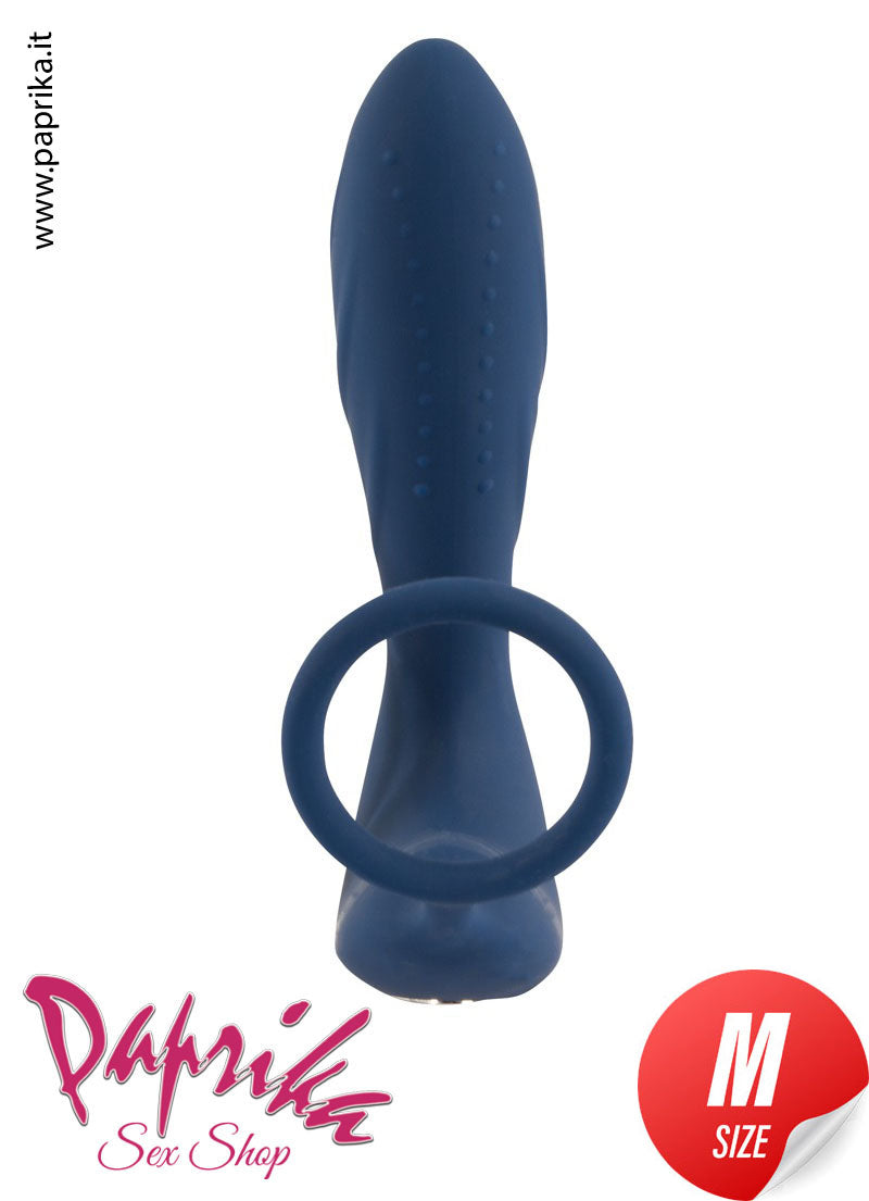 Vibratore Prostatico 12 cm Ø 33 Telecomandato Silicone 10 Velocità