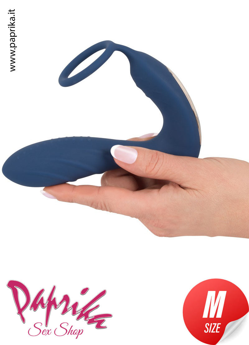 Vibratore Prostatico 12 cm Ø 33 Telecomandato Silicone 10 Velocità