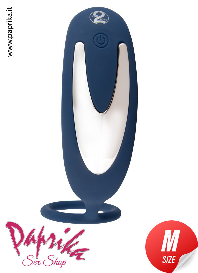 Vibratore Prostatico 12 cm Ø 33 Telecomandato Silicone 10 Velocità