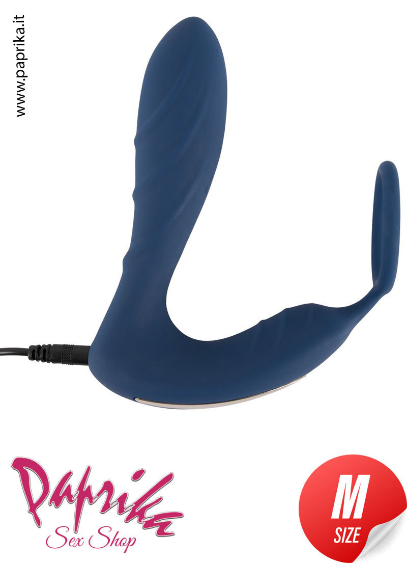 Vibratore Prostatico 12 cm Ø 33 Telecomandato Silicone 10 Velocità