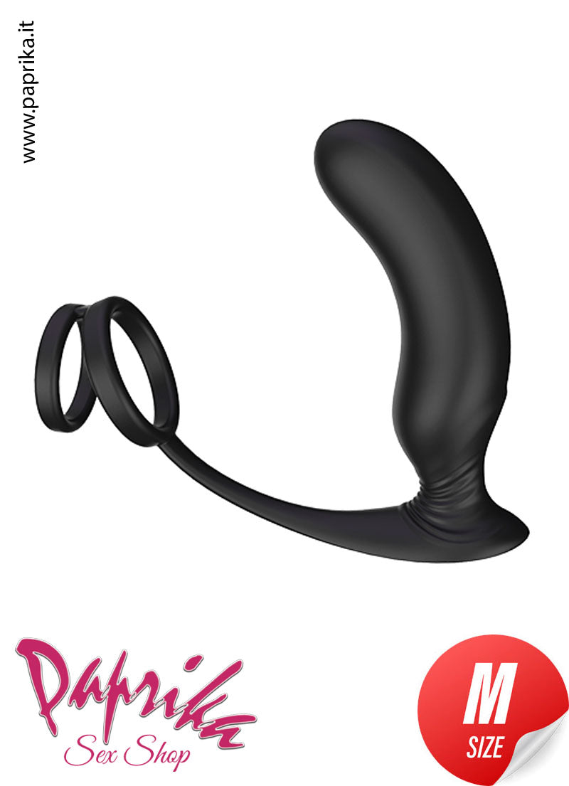 Vibratore Prostatico Silicone 11 cm Ø 32 Telecomandato 9 Velocità