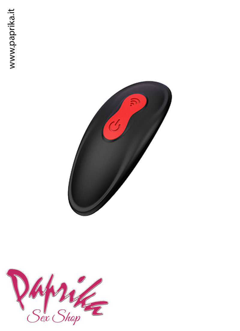 Vibratore Prostatico Silicone 11 cm Ø 32 Telecomandato 9 Velocità