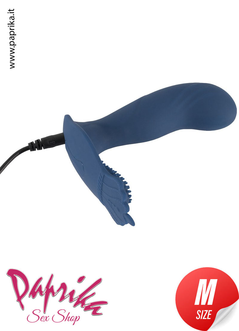 Vibratore Prostatico 11 cm Ø 32 Telecomandato 10 Velocità