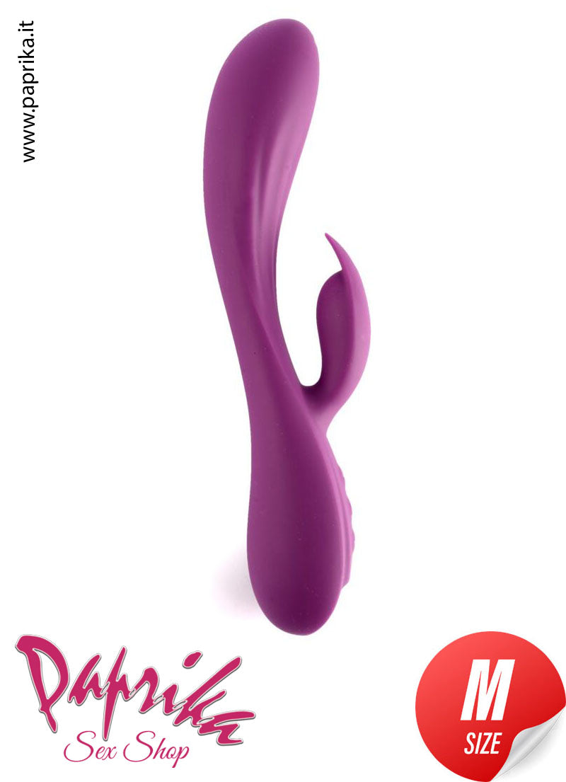 Vibratore Rabbit Vaginale Clitoride Punto G 13 cm Ø 36 Silicone 10 Velocità