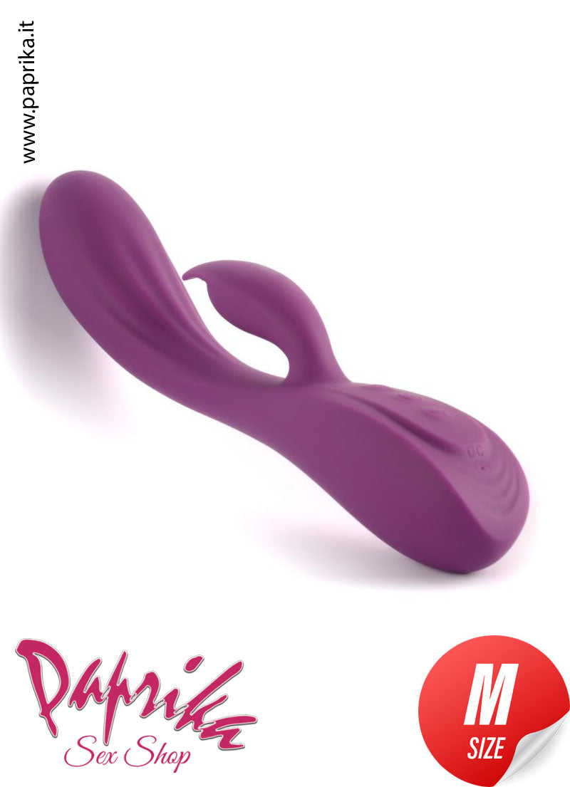 Vibratore Rabbit Vaginale Clitoride Punto G 13 cm Ø 36 Silicone 10 Velocità