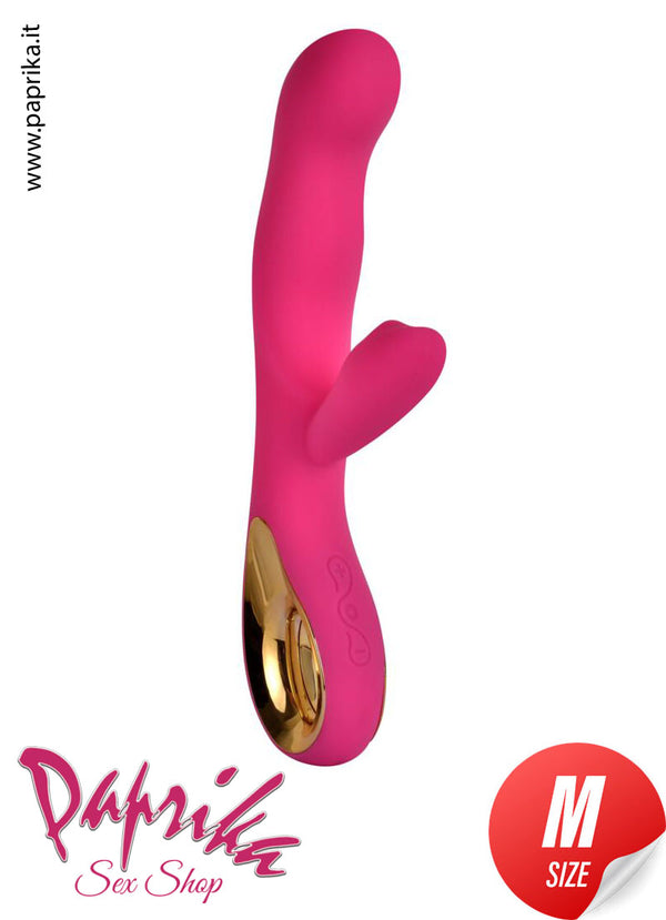 Vibratore Rabbit Punto G Clitoride 10 cm Ø 37 Silicone 6 x 4 Funzioni