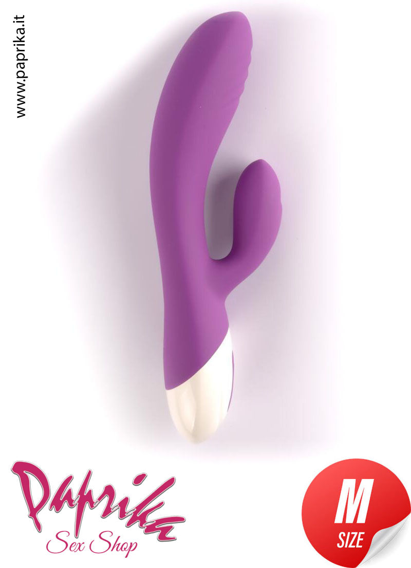 Vibratore Rabbit Punto G Clitoride 12 cm Ø 34 Silicone 8 x 5 Funzioni