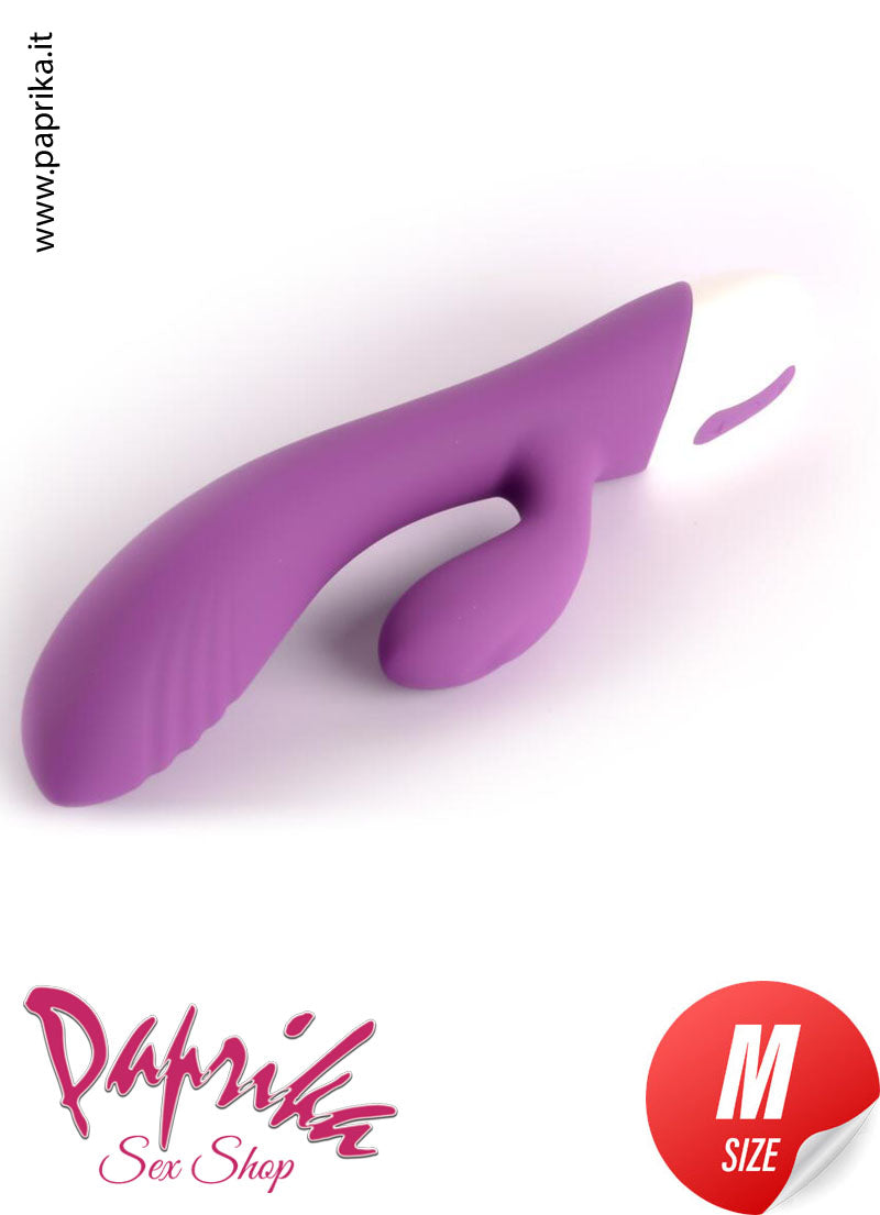 Vibratore Rabbit Punto G Clitoride 12 cm Ø 34 Silicone 8 x 5 Funzioni