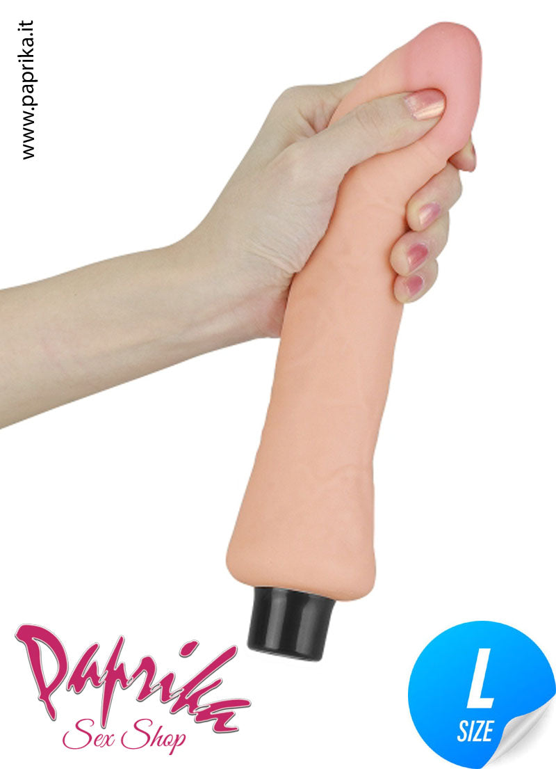 Vibratore Anatomico Unisex Tpe 20 cm Ø 40 Morbido 10 Velocità