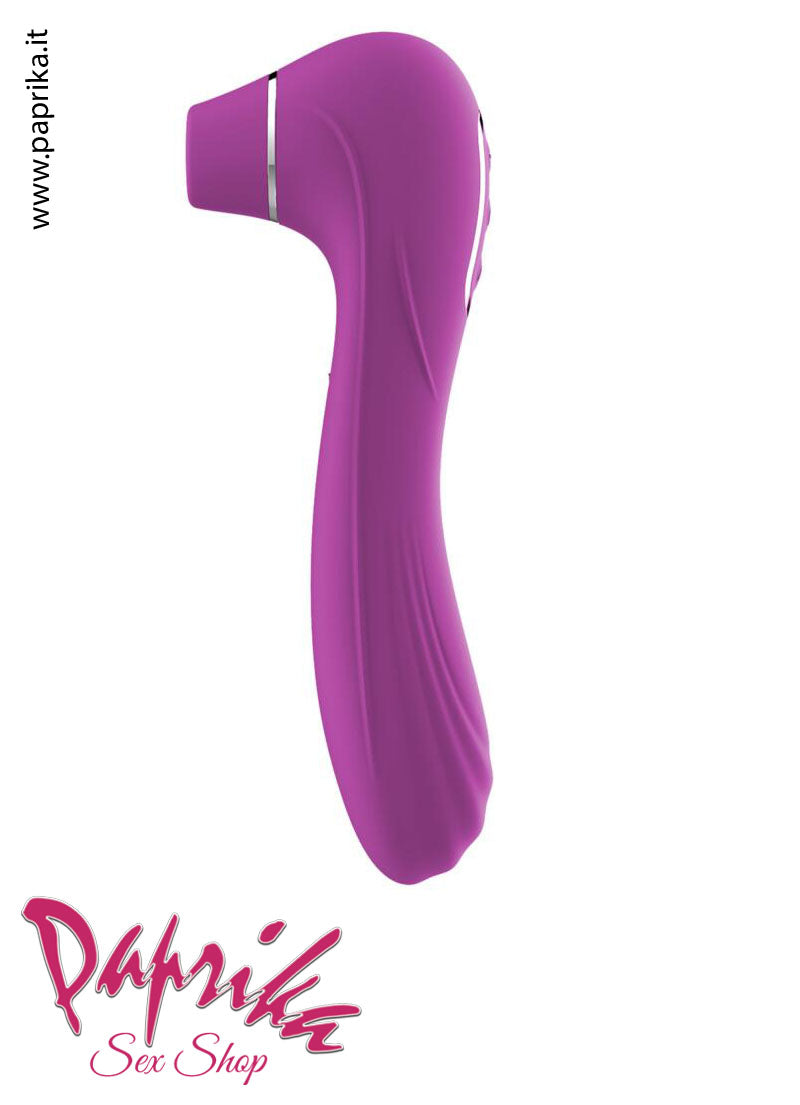 Succhia Clitoride e Vibratore Punto G 10 Velocità Silicone