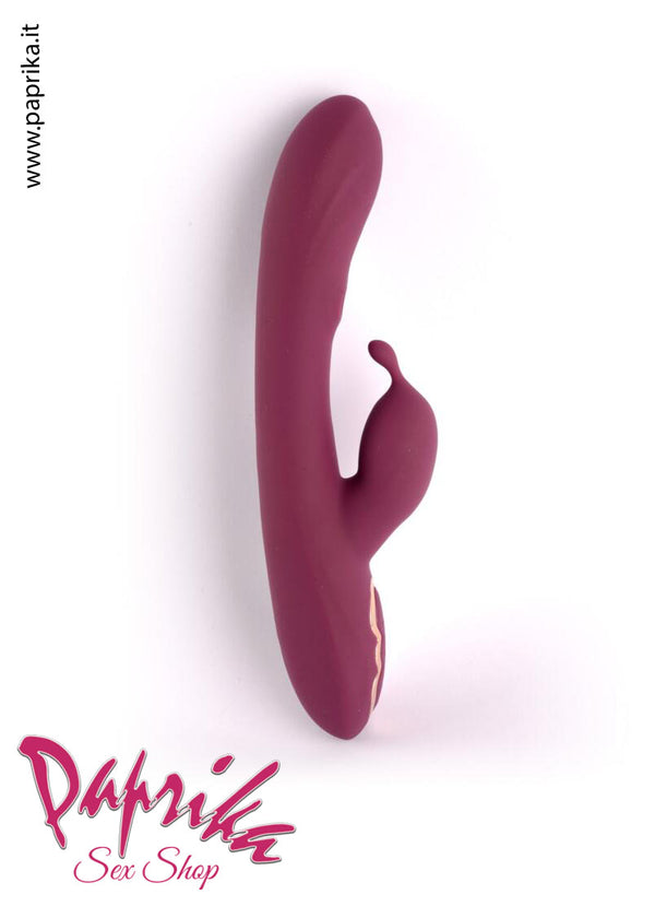 Vibratore Rabbit 4 in 1 Vagina Clitoride Punto G Succhia Clitoride Ø 37
